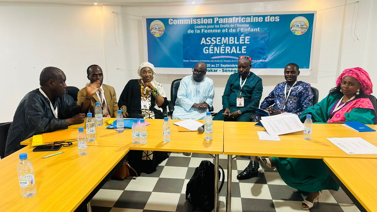 Mise en place de la commission panafricaine des Leaders pour les Droits de l’Homme, de la Femme et de l’Enfant : Dakar jette les bases